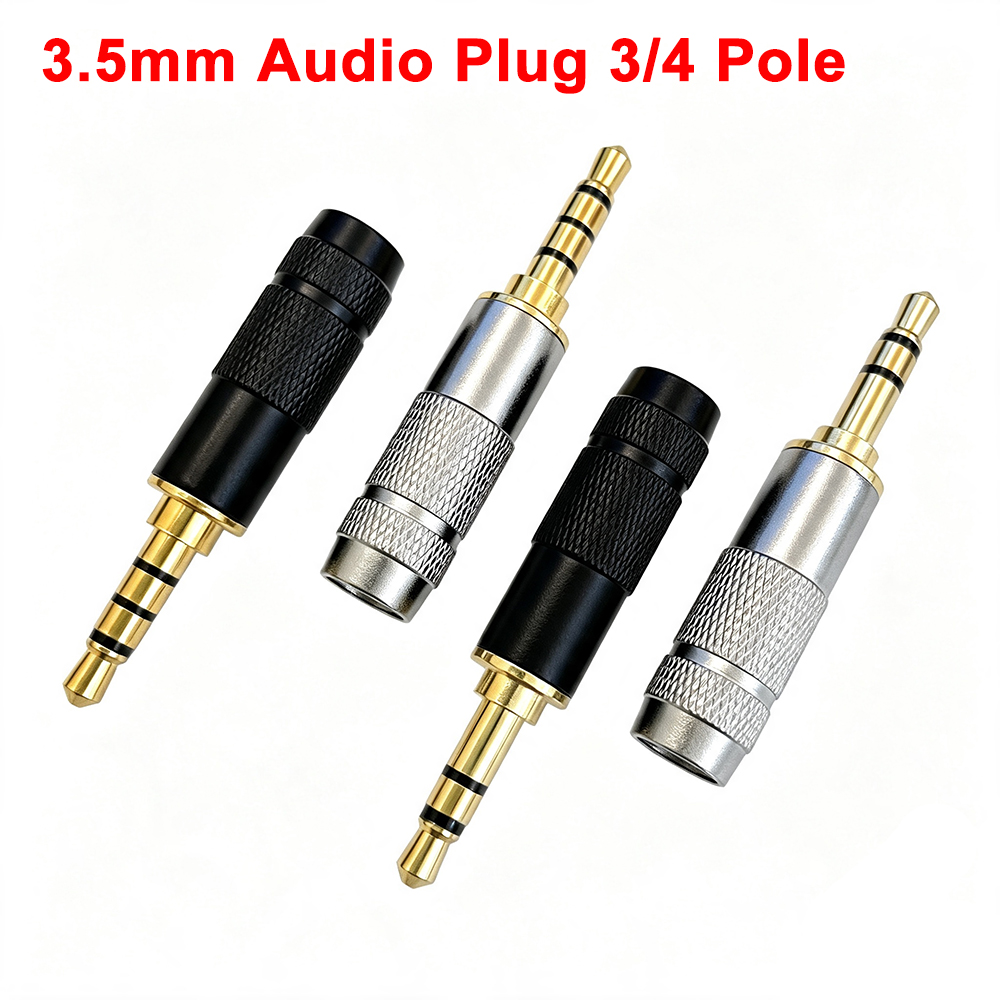 Audiophile Headphone Wired - 1pcs Vergulde 3.5mm Jack Audio Plug