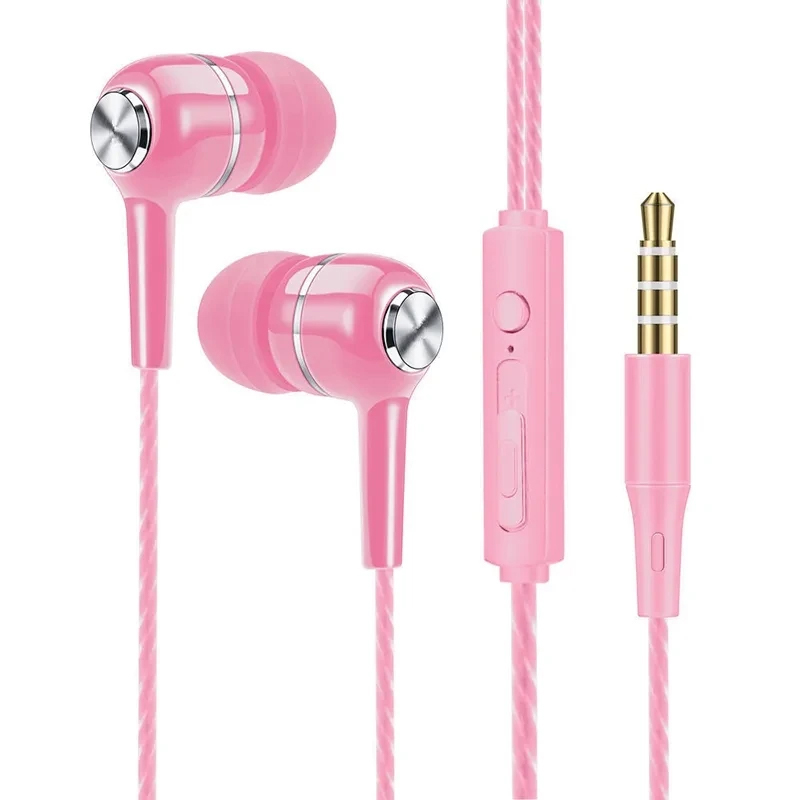 Audiophile Headphone Wired - Bedrade hoofdtelefoon 3,5 mm in-ear sportoordopjes
