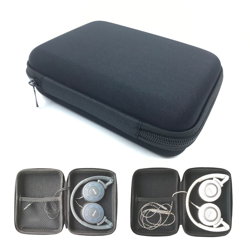 Headphone Case Hard - Draagbare, stevige beschermhoes voor hoofdtelefoons, compatibel