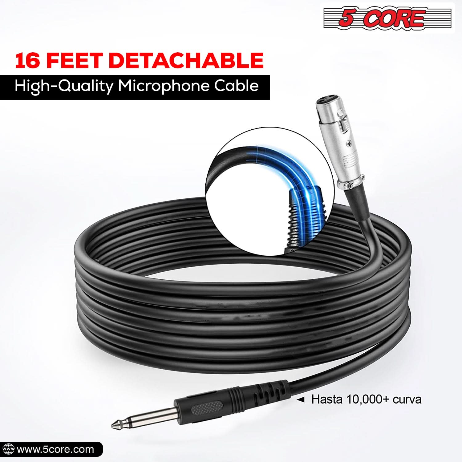 5 Core XLR Dynamische Microfoo - Shure Mic Sm58 recensie en prijs