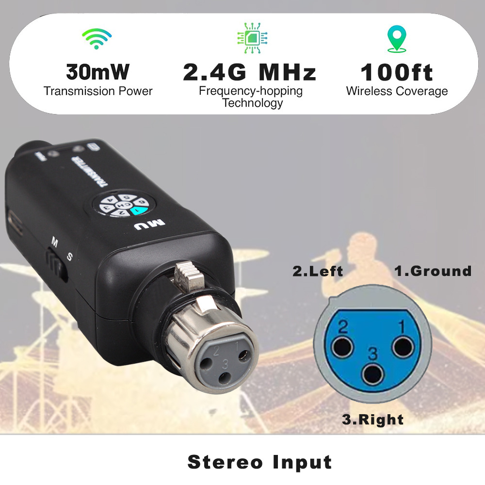 2.4G draadloos in-ear monitors - In Ear Monitor Iem recensie en prijs