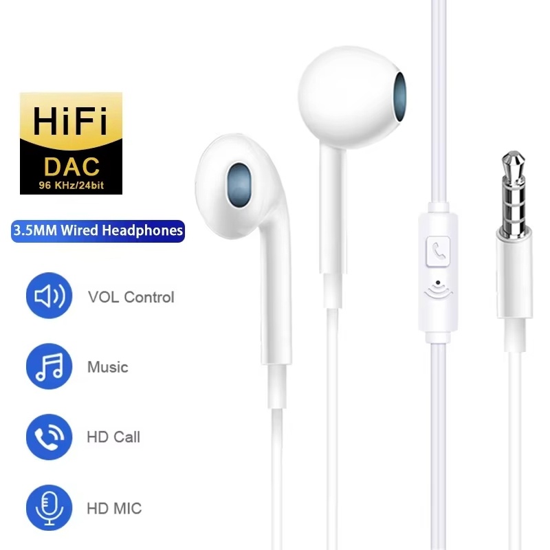 Universele oordopjes met 3,5 m - Audiophile Headphone Wired recensie en prijs