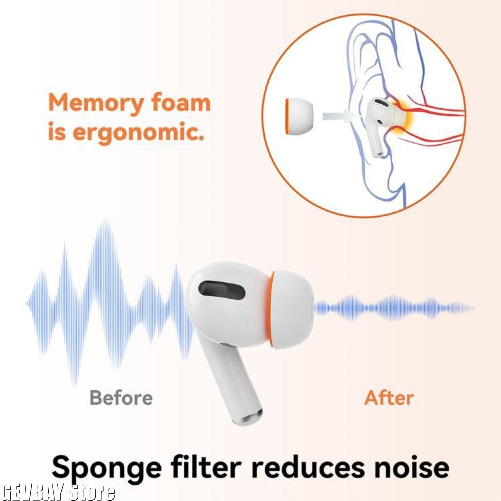 Comfortabele spons-oordopjes v - Earphone Foam Tip recensie en prijs