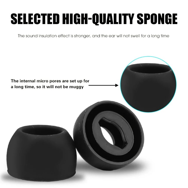 Siliconen oordopjes voor Samsu - Earphone Foam Tip recensie en prijs