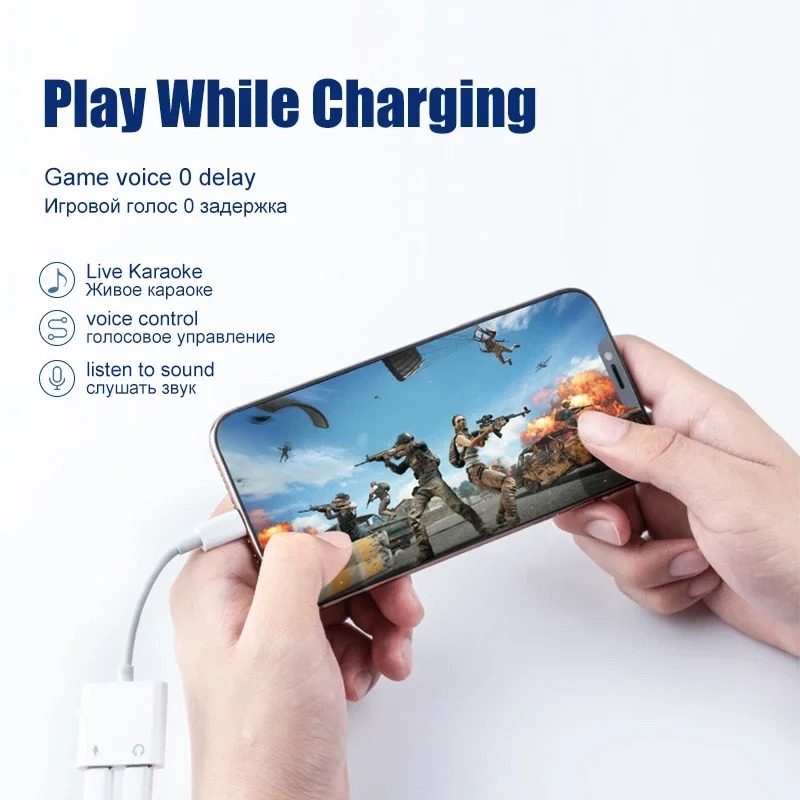 Audioadapter voor iPhone 14 13 - Earphone Splitter Jack recensie en prijs